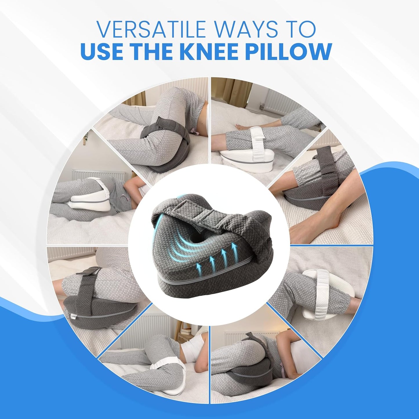 ElySleep™ - Ergonomic Knee Pillow